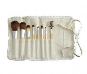 Eco Bamboo 8-Piece Makeup Brush Set